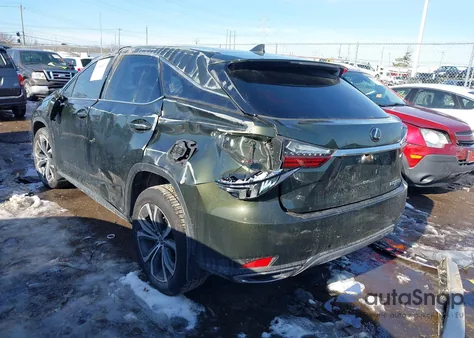 2022 Lexus Rx 350 z USA, uszkodzony, nr VIN 2T2HZMAA8NC239845